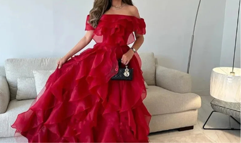 Organza essence gown
