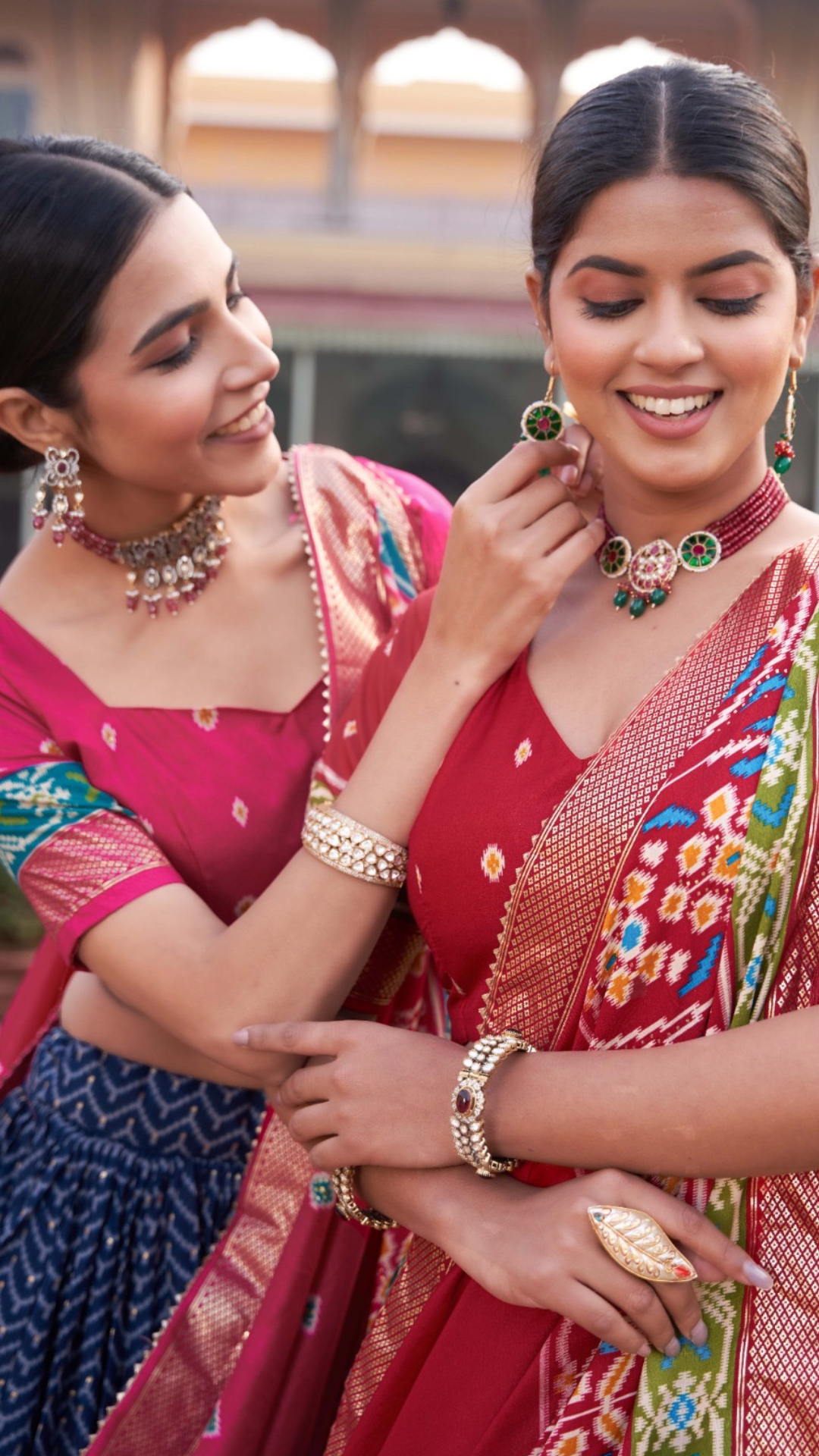 NIDHI :TUSSAR SILK LENGHA