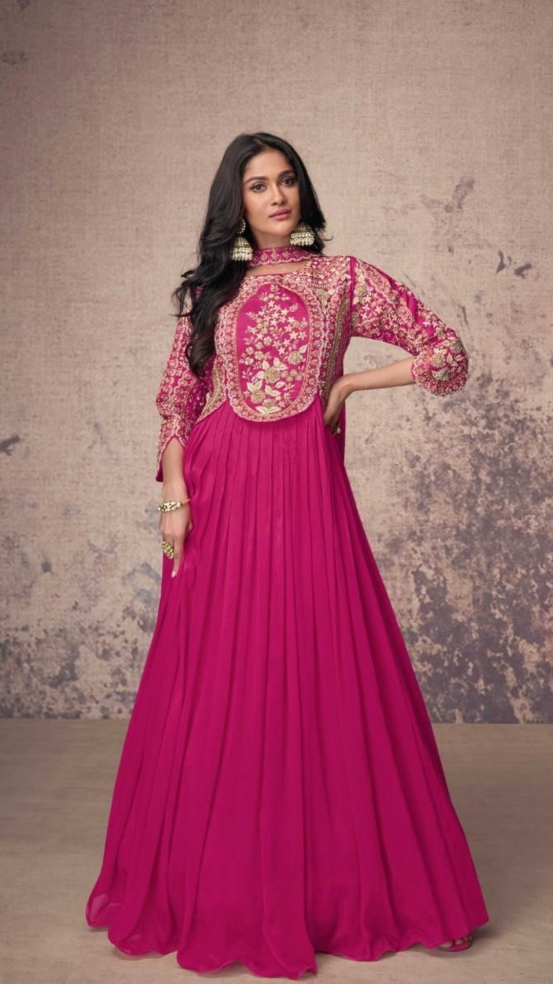 Aroma : DESIGNER ANARKALI COLLECTION