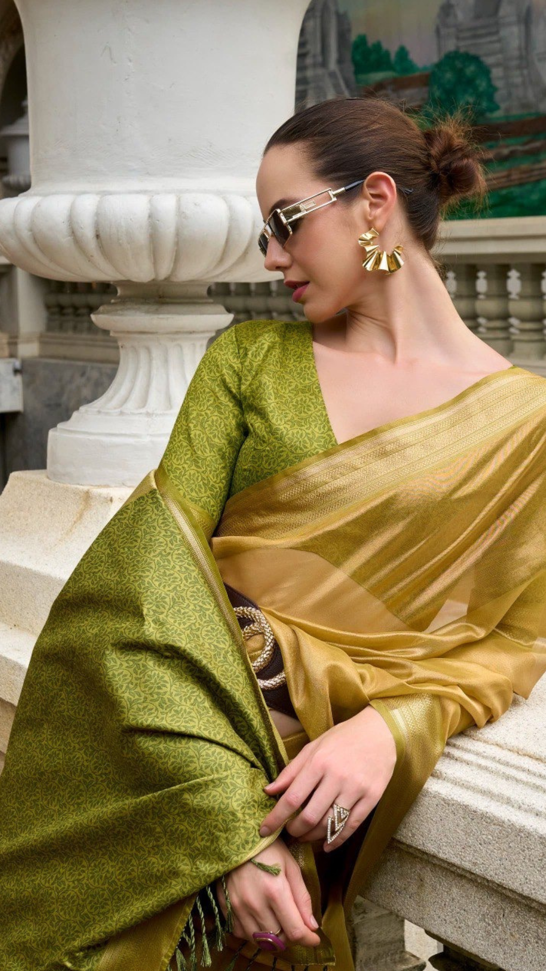 CHATAK :TISSUE SILK DRAPES