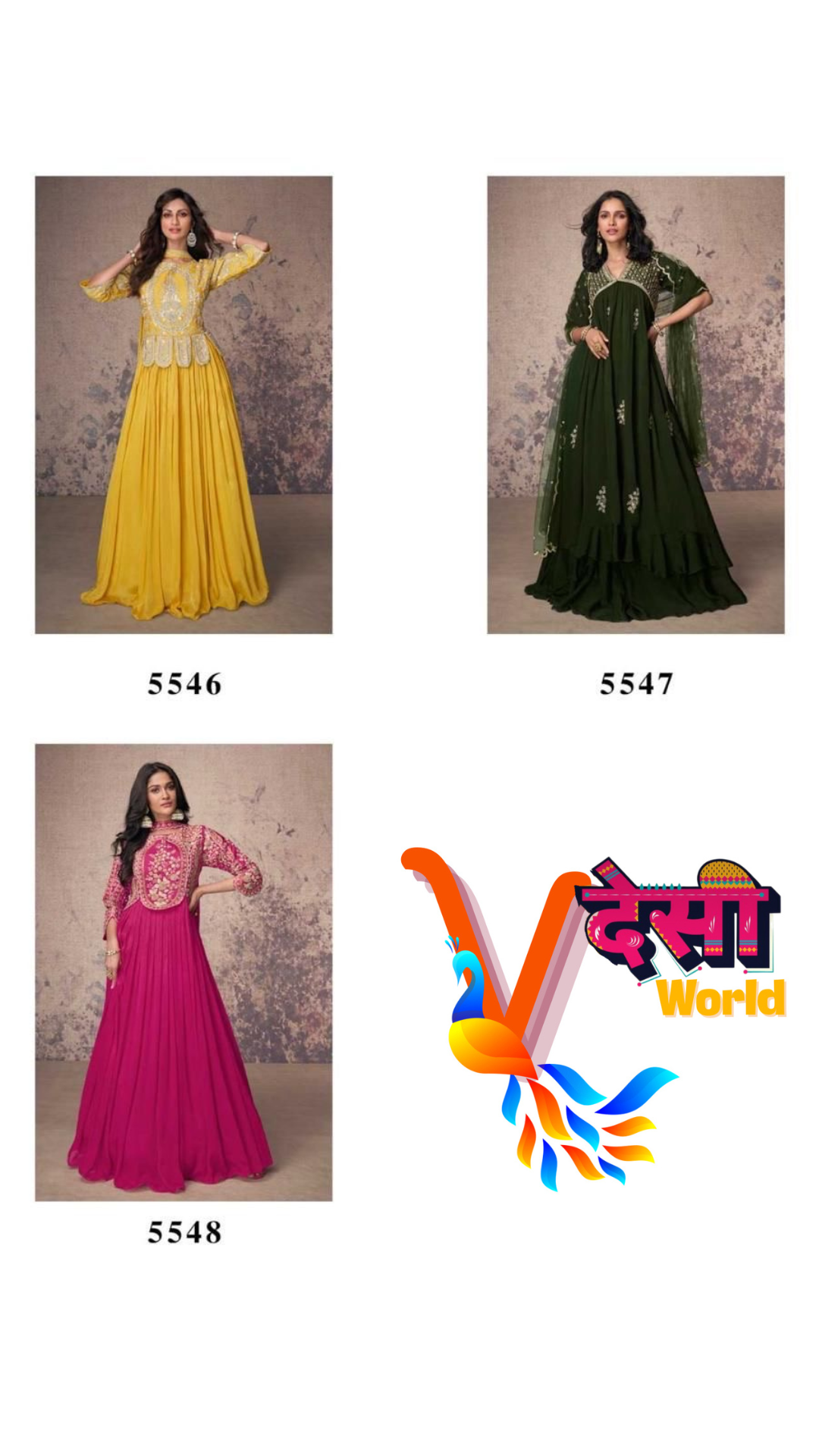 Aroma : DESIGNER ANARKALI COLLECTION