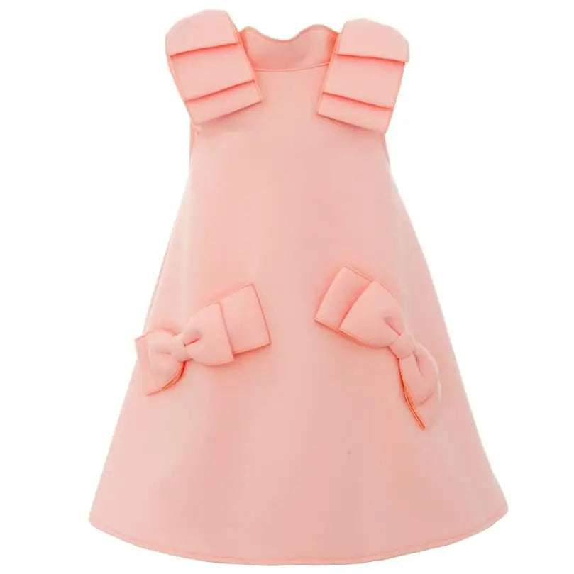 Luxe little bow dress