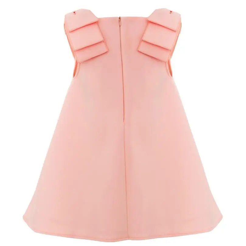 Luxe little bow dress