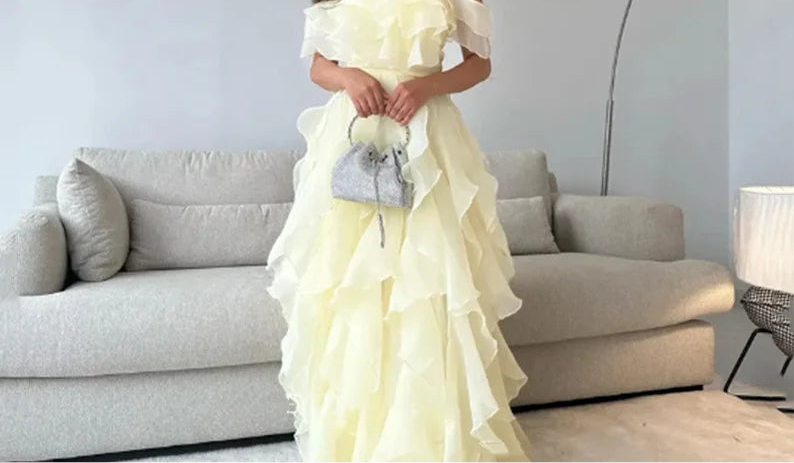 Organza essence gown