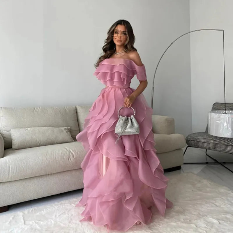 Organza essence gown