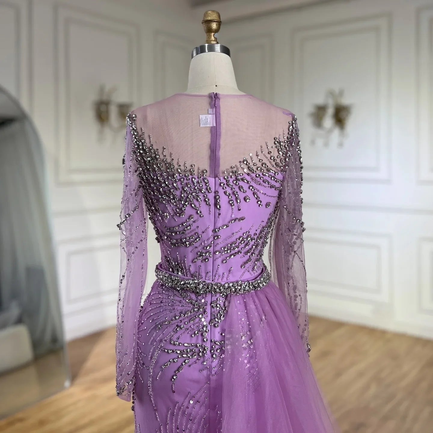 Lilac violet veil